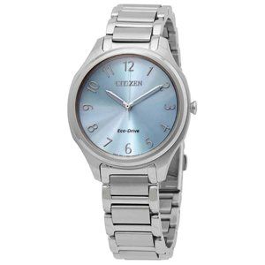 New Citizen Light Blue Ladies Watch